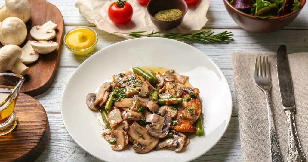 chicken and mushroom