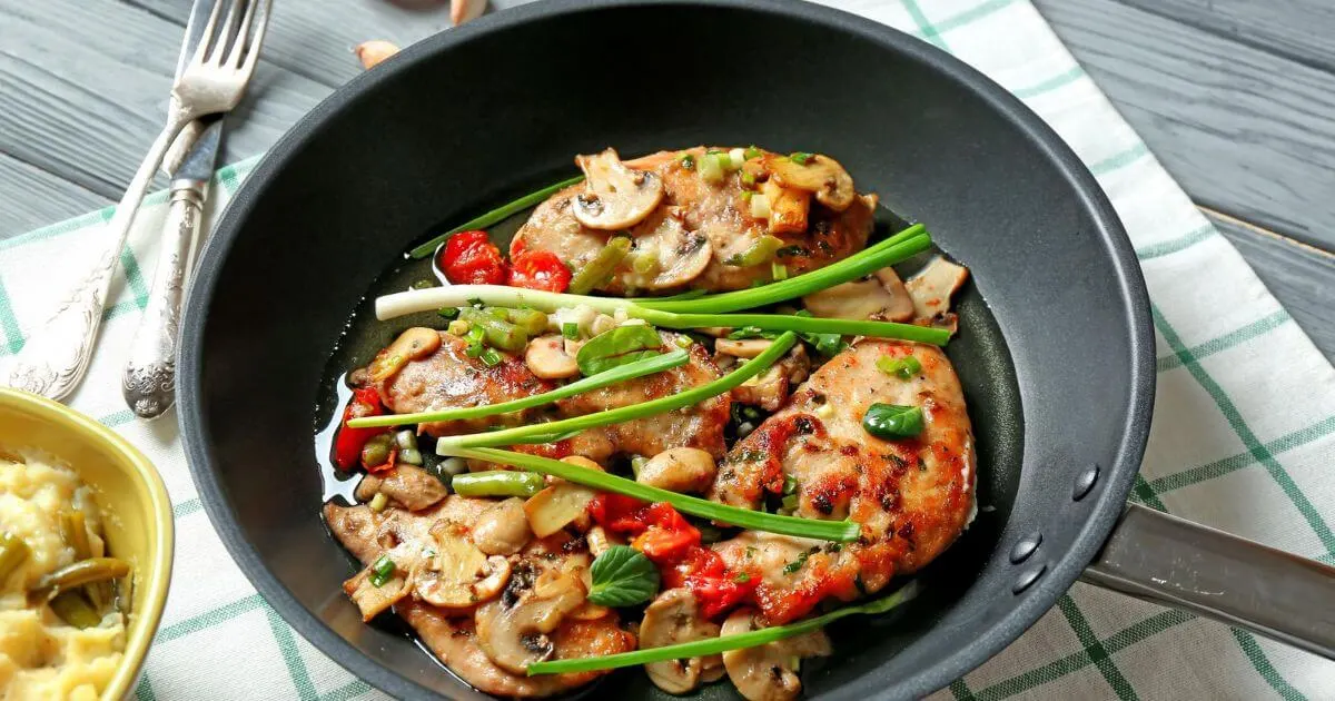 chicken and mushroom