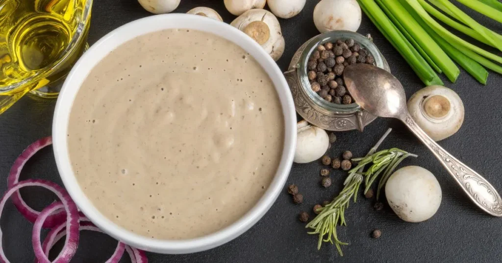 creamy mushroom sauce