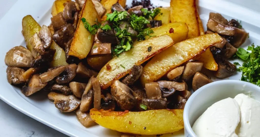 fried mushrooms