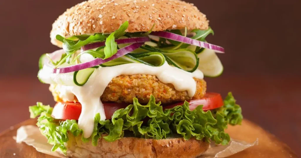 veggie burger