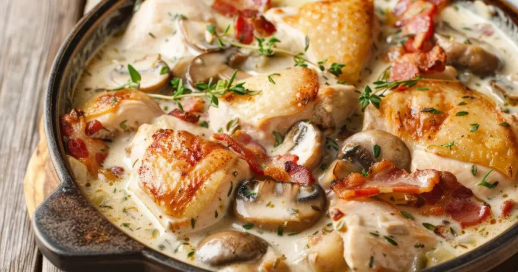 Creamy Mushroom Chicken