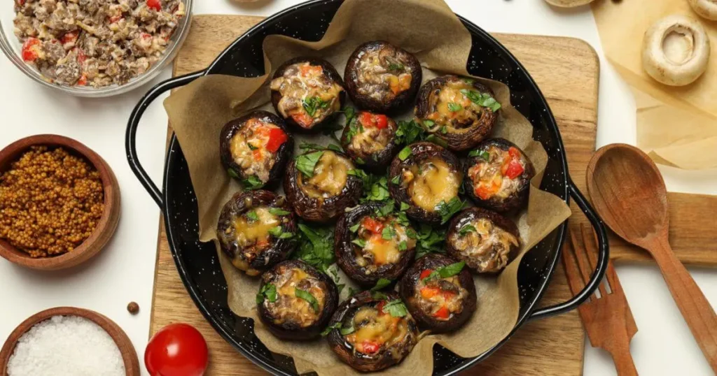 Roasted Portobello Mushrooms